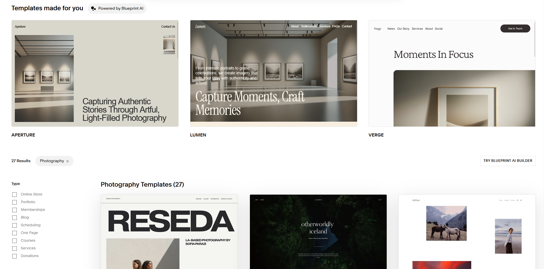 squarespace vupku