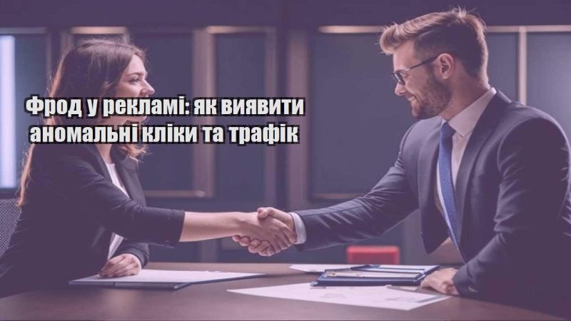 frod u reklami yak vyyavyty anomalni kliky ta trafik