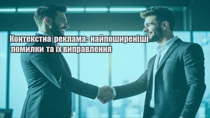 kontekstna reklama najposhyrenishi pomylky ta yih vypravlennya